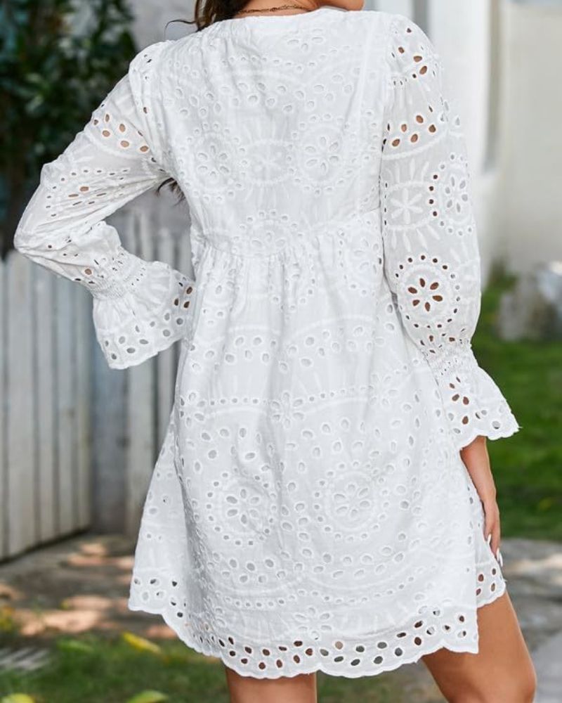 ARANIE - CASUAL LACE DRESS