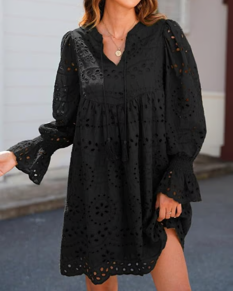 ARANIE - CASUAL LACE DRESS