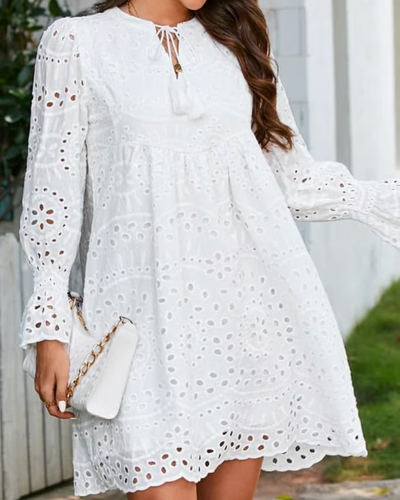 ARANIE - CASUAL LACE DRESS