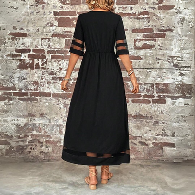 Isabelle Hart | Elegant A-Line Midi Dress