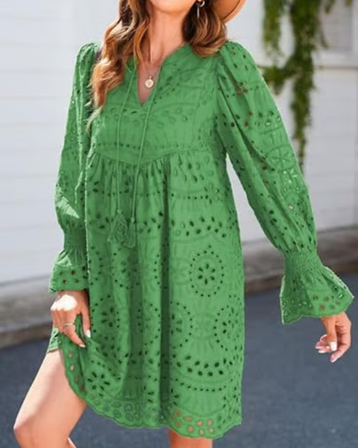 ARANIE - CASUAL LACE DRESS