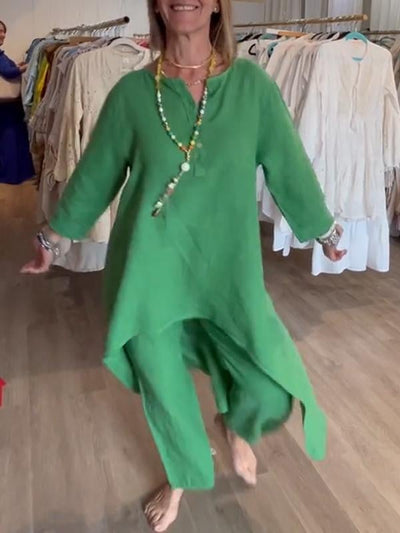 Freida - Casual Linen Dress