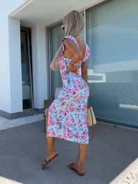 Juliet | Midi Dress with Side Slit