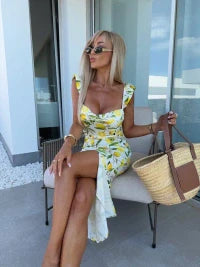 Juliet | Midi Dress with Side Slit