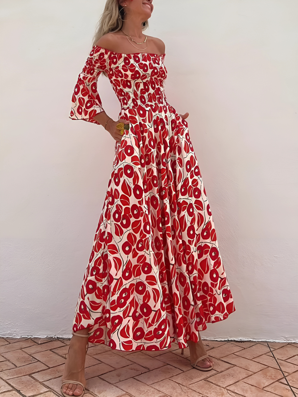 Zelina | Colorful Statement Dress