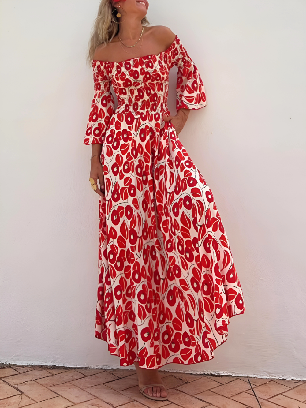 Zelina | Colorful Statement Dress