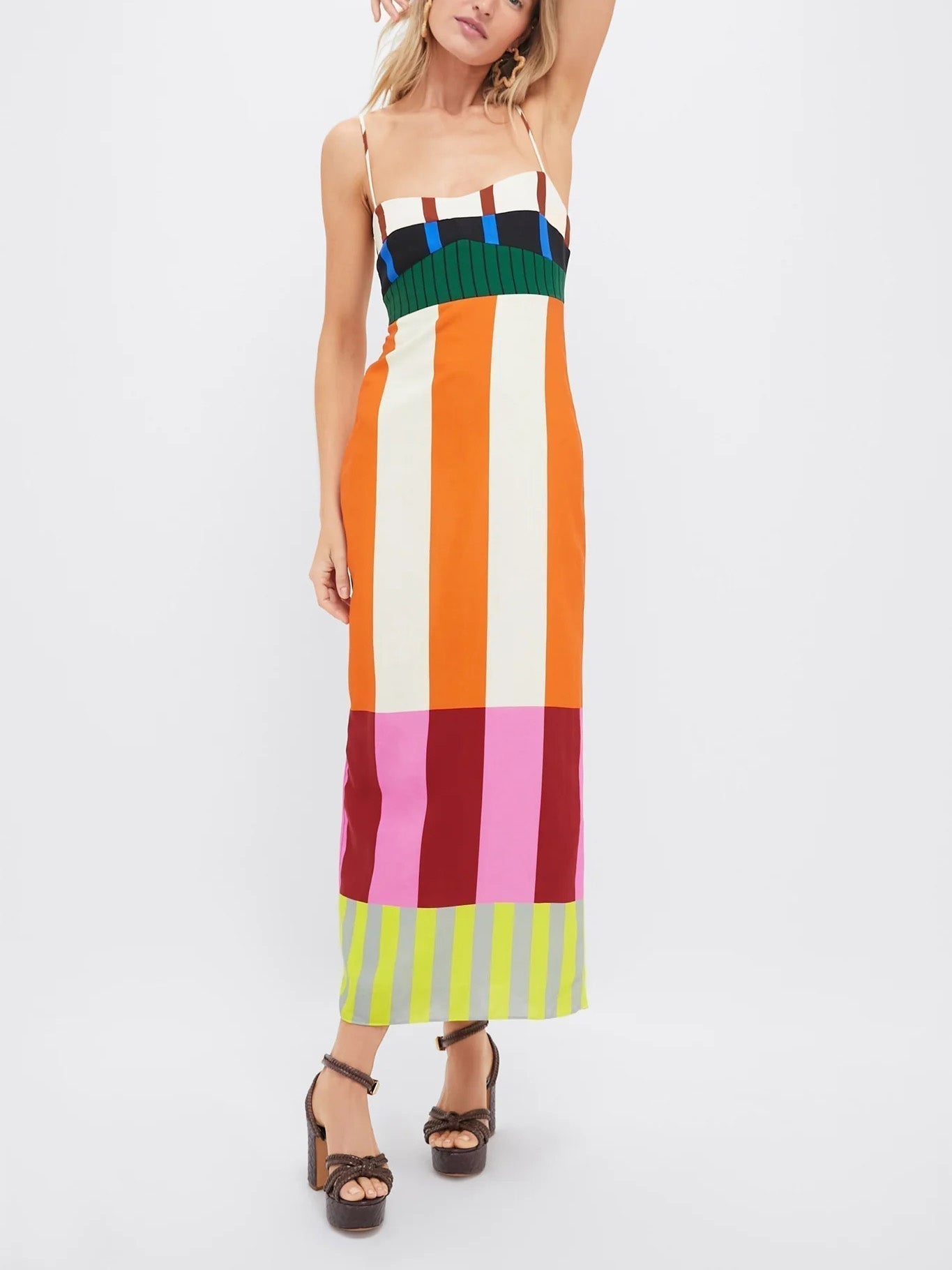 Amaya Rose | Multi-Color Paloma Maxi Dress