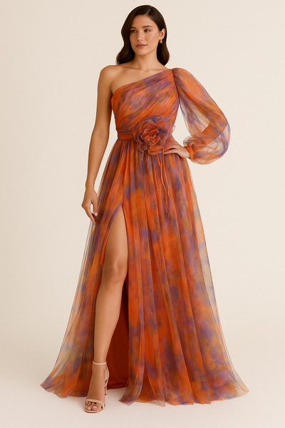 Aurora | Elegant Flowing Gown