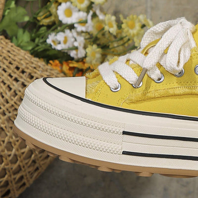 Flora™ | Women’s Fringed Platform Sneakers