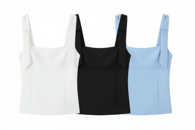 Aurora Structured Strap Top - 3 FOR THE PRICE OF 1