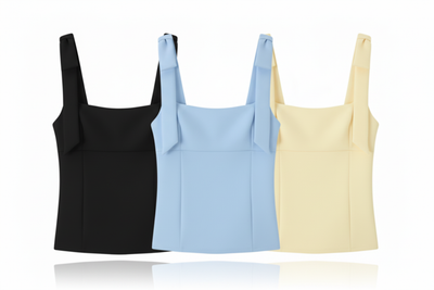 Aurora Structured Strap Top - 3 FOR THE PRICE OF 1