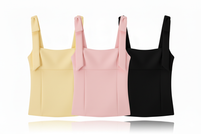 Aurora Structured Strap Top - 3 FOR THE PRICE OF 1