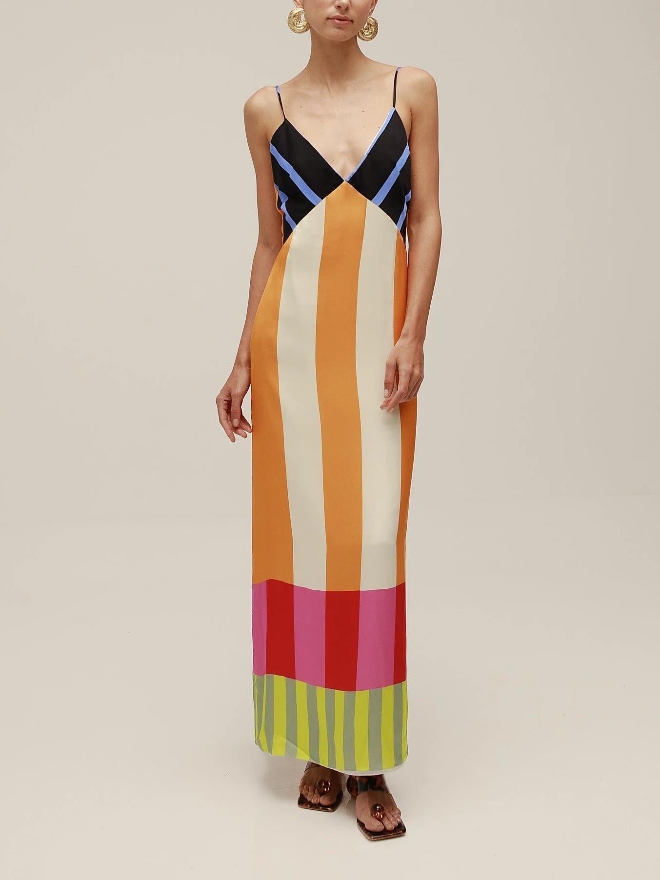 Amaya Rose | Multi-Color Paloma Maxi Dress
