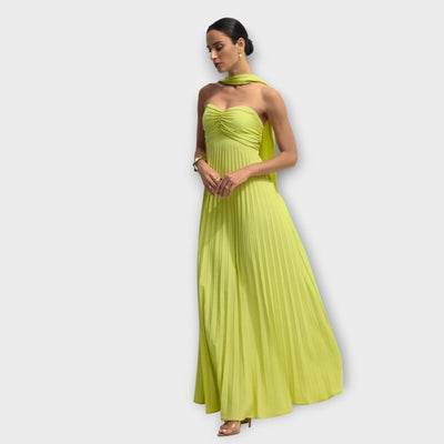 Alisanne – Elegant Strapless Maxi Dress