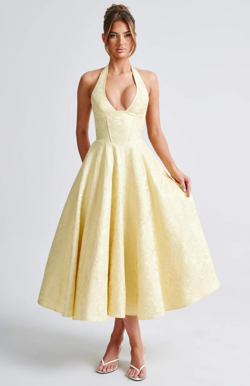 Simran The Floriane Midi Dress