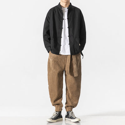 Keisuke™ | Comfortable Corduroy Pants