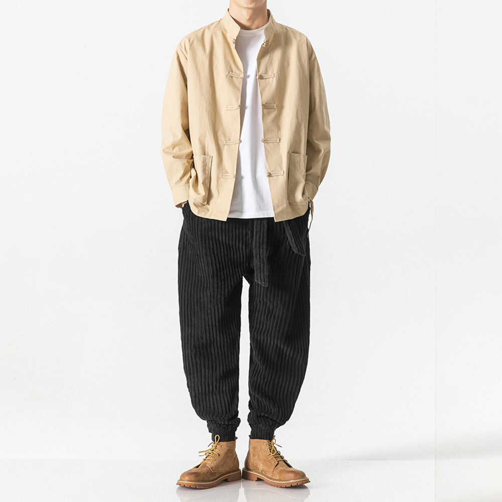 Keisuke™ | Comfortable Corduroy Pants