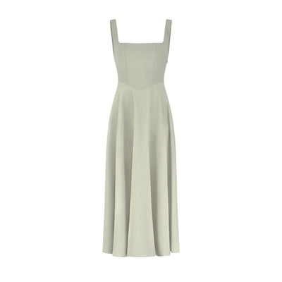 YARA-BELLE | HIGH-WAISTED MIDI DRESS