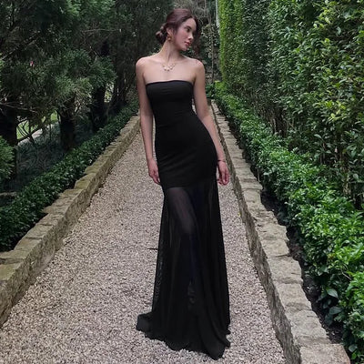 Selena Mermaid Silhouette Maxi Dress