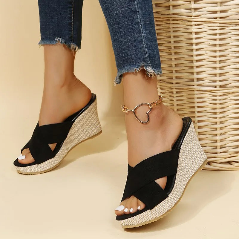 Jewel™ | Elegant Women's Wedge Sandals