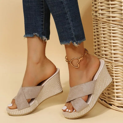Jewel™ | Elegant Women's Wedge Sandals