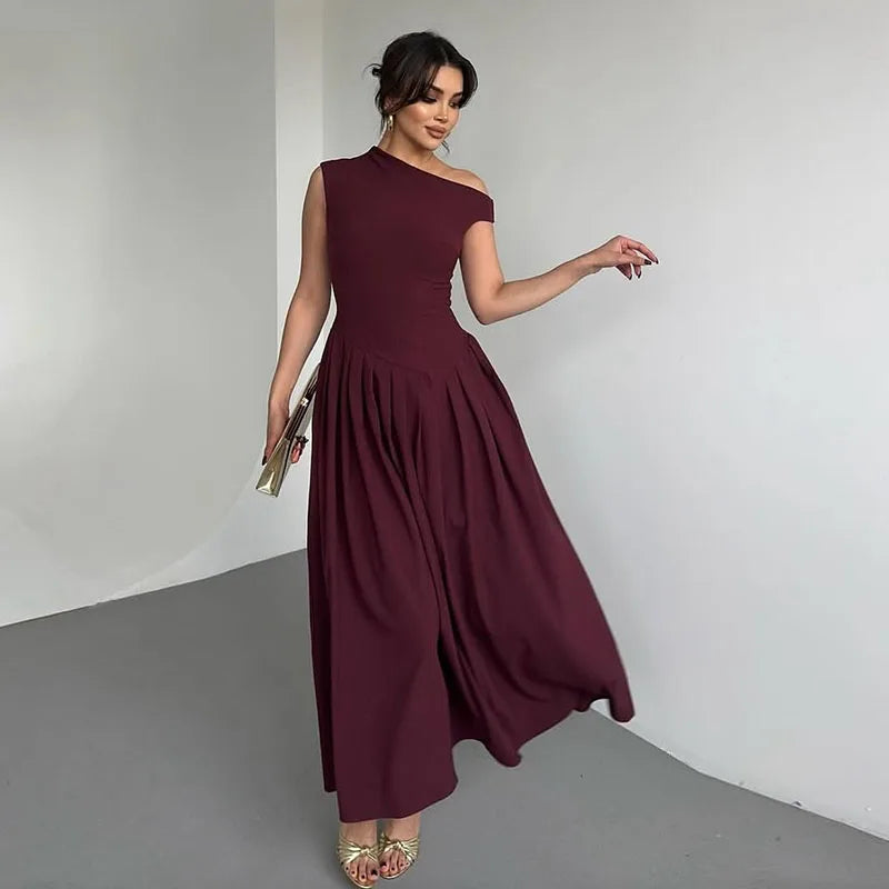 Clara Monroe | Short Sleeve Maxi Dress