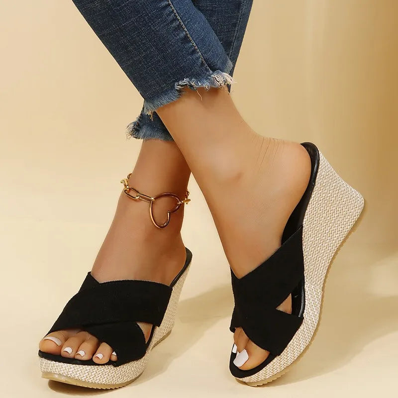 Jewel™ | Elegant Women's Wedge Sandals