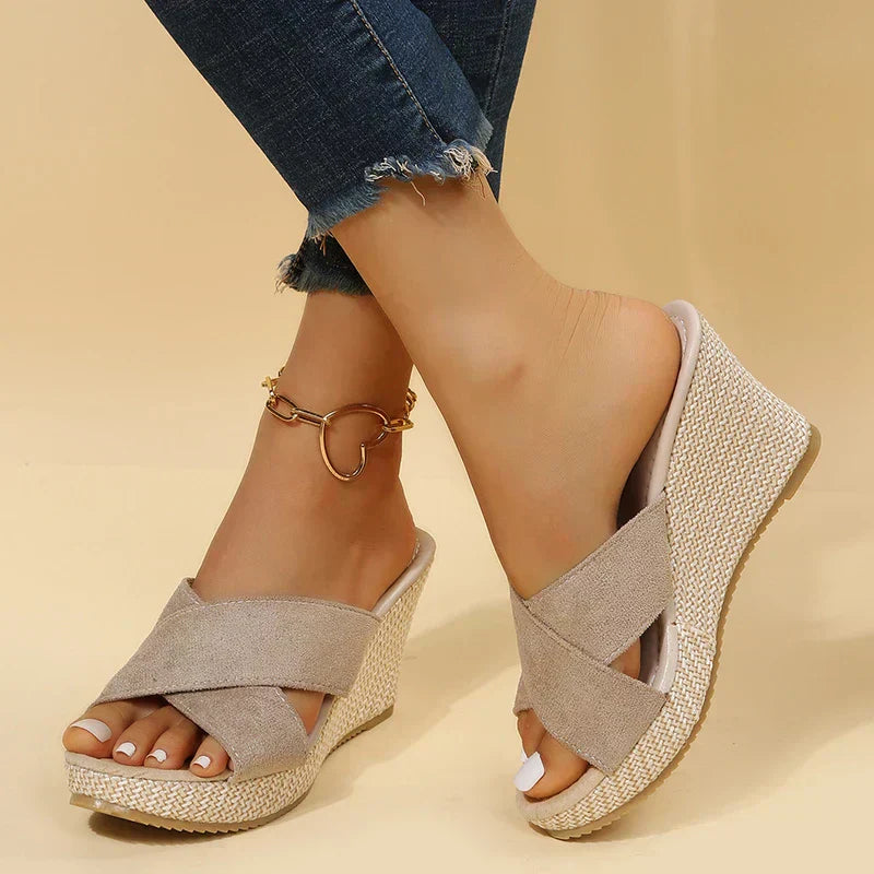 Jewel™ | Elegant Women's Wedge Sandals