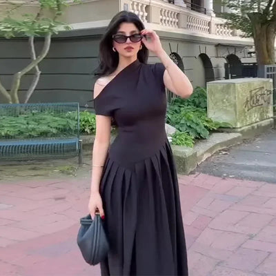 Clara Monroe | Short Sleeve Maxi Dress