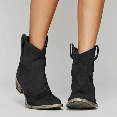 Destiny™ | Vintage Cowboy Ankle Boots