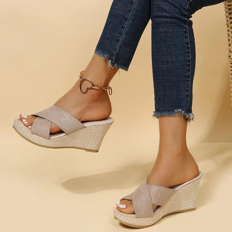 Jewel™ | Elegant Women's Wedge Sandals