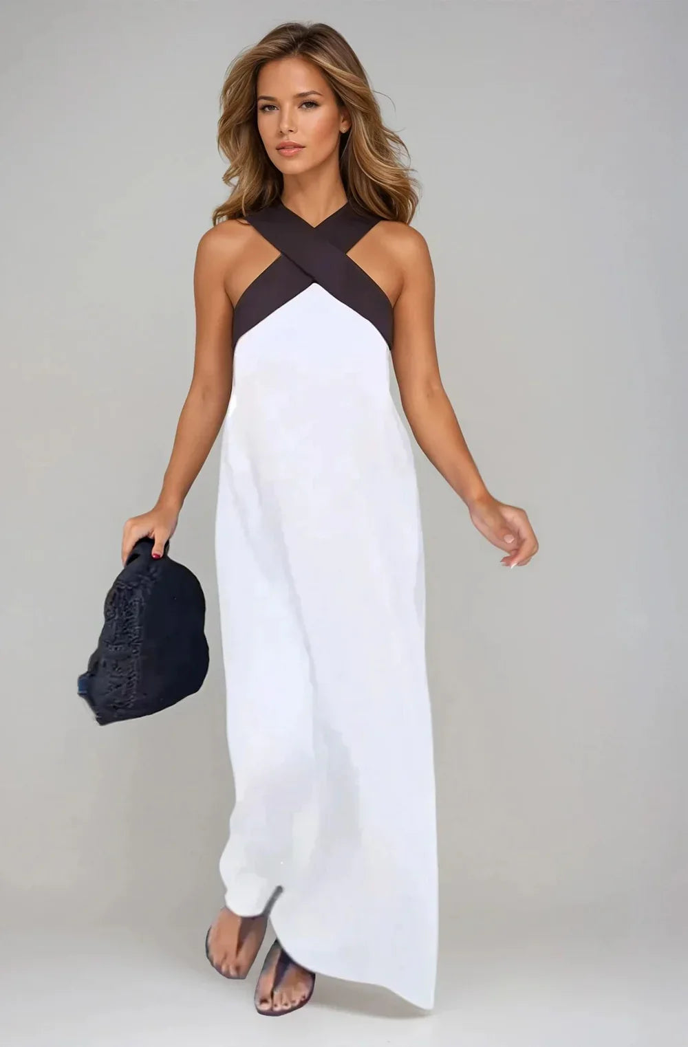 Sienna - Cross Neck Dress