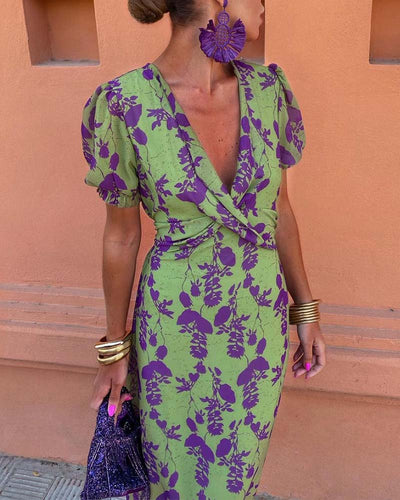 CASSANDRA | ELEGANT MIDI DRESS