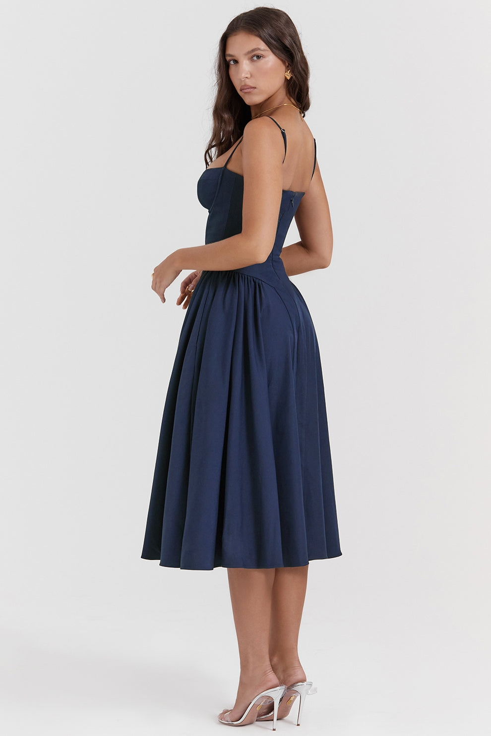 Maissa - Elegant Sleevelss Midi Dress