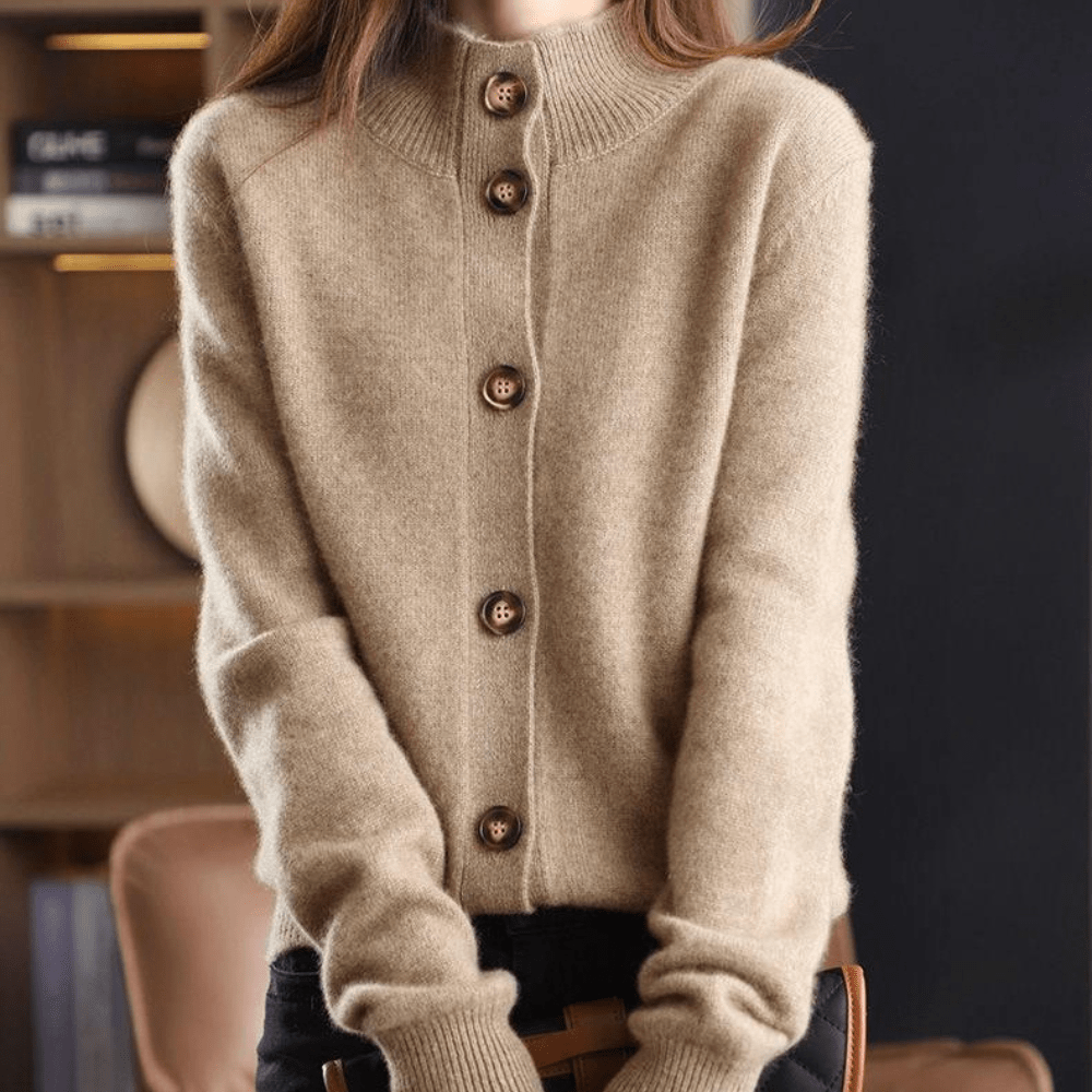 Molly | Cashmere Knitted Cardigan