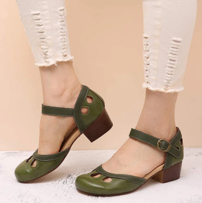 Fria™ | Comfortable low-heeled sandals