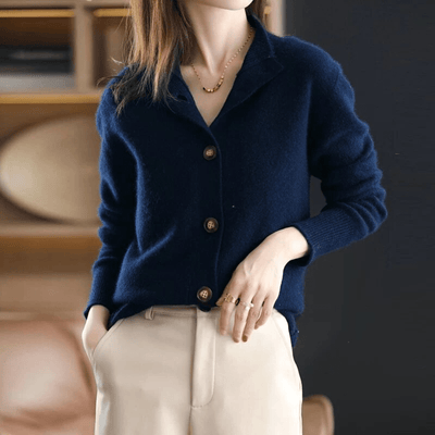 Molly | Cashmere Knitted Cardigan