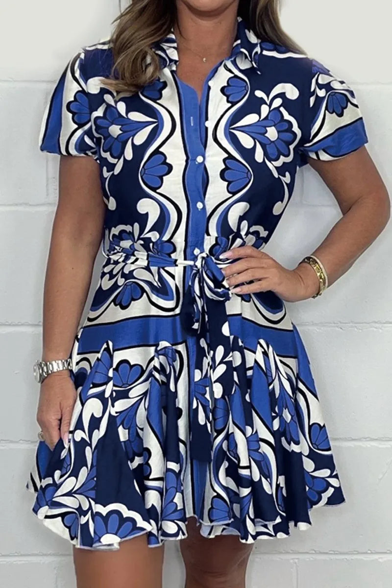 Isla | FLORAL PRINTED MINI DRESS