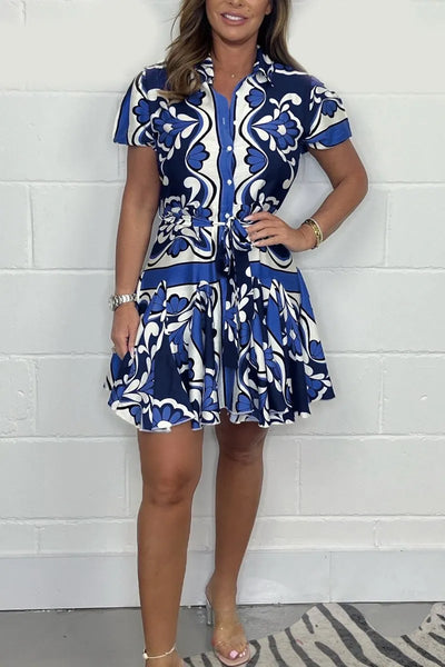 Isla | FLORAL PRINTED MINI DRESS