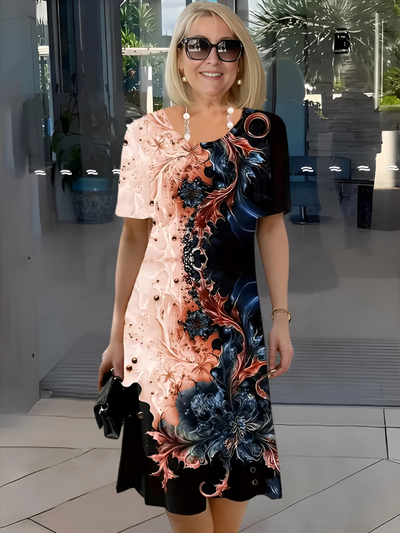 Aureline – Relaxed Floral Midi Dress