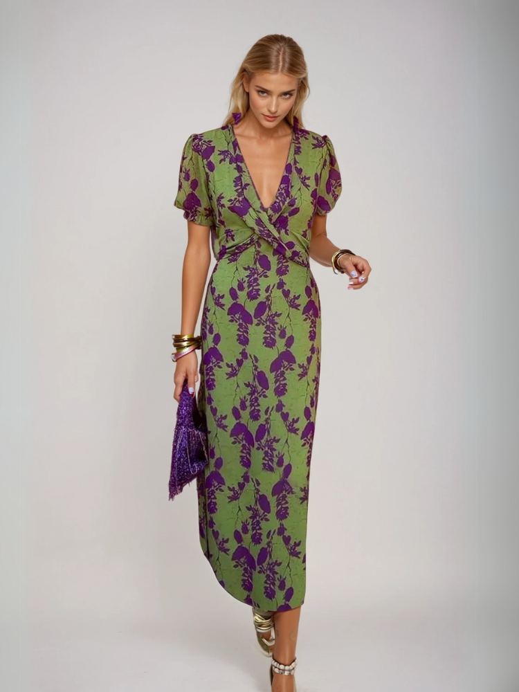 CASSANDRA | ELEGANT MIDI DRESS