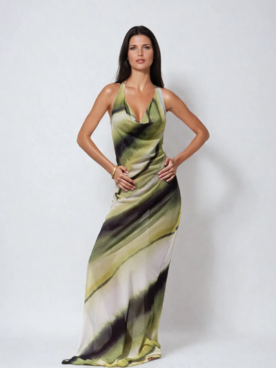 Weronika | WAVY MAXI DRESS