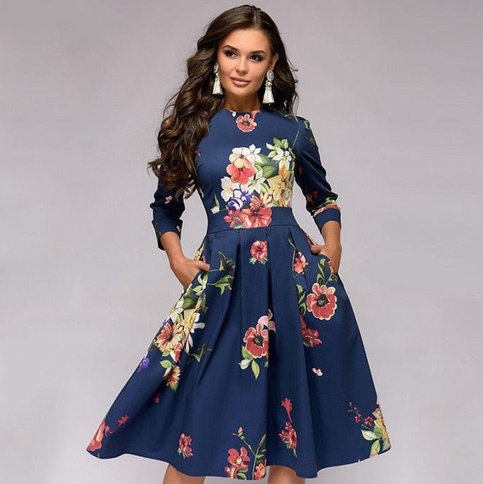 Sibylle Quinn | Elegant Floral Dress