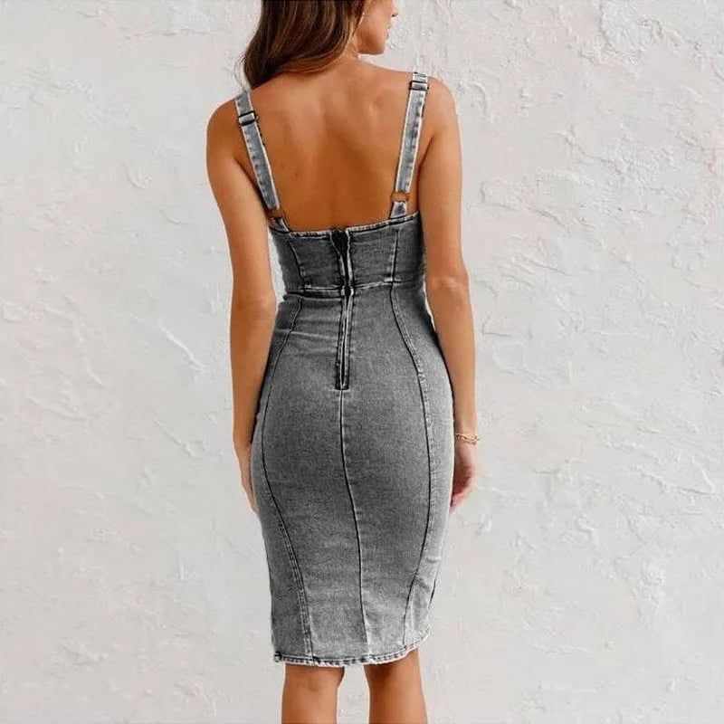 Yola | DENIM  DRESS